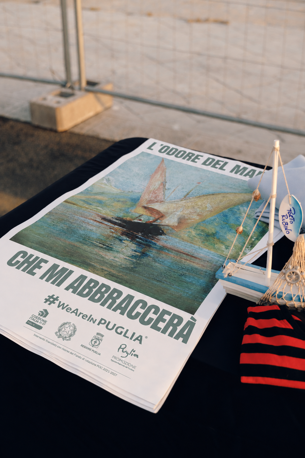 Poster marino “L’odore del mare”